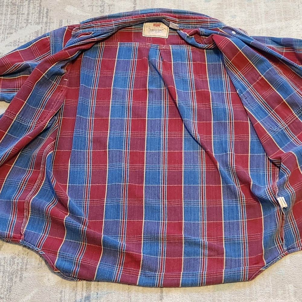 Vintage Levi's Button Down. Size L. Euc - image 5